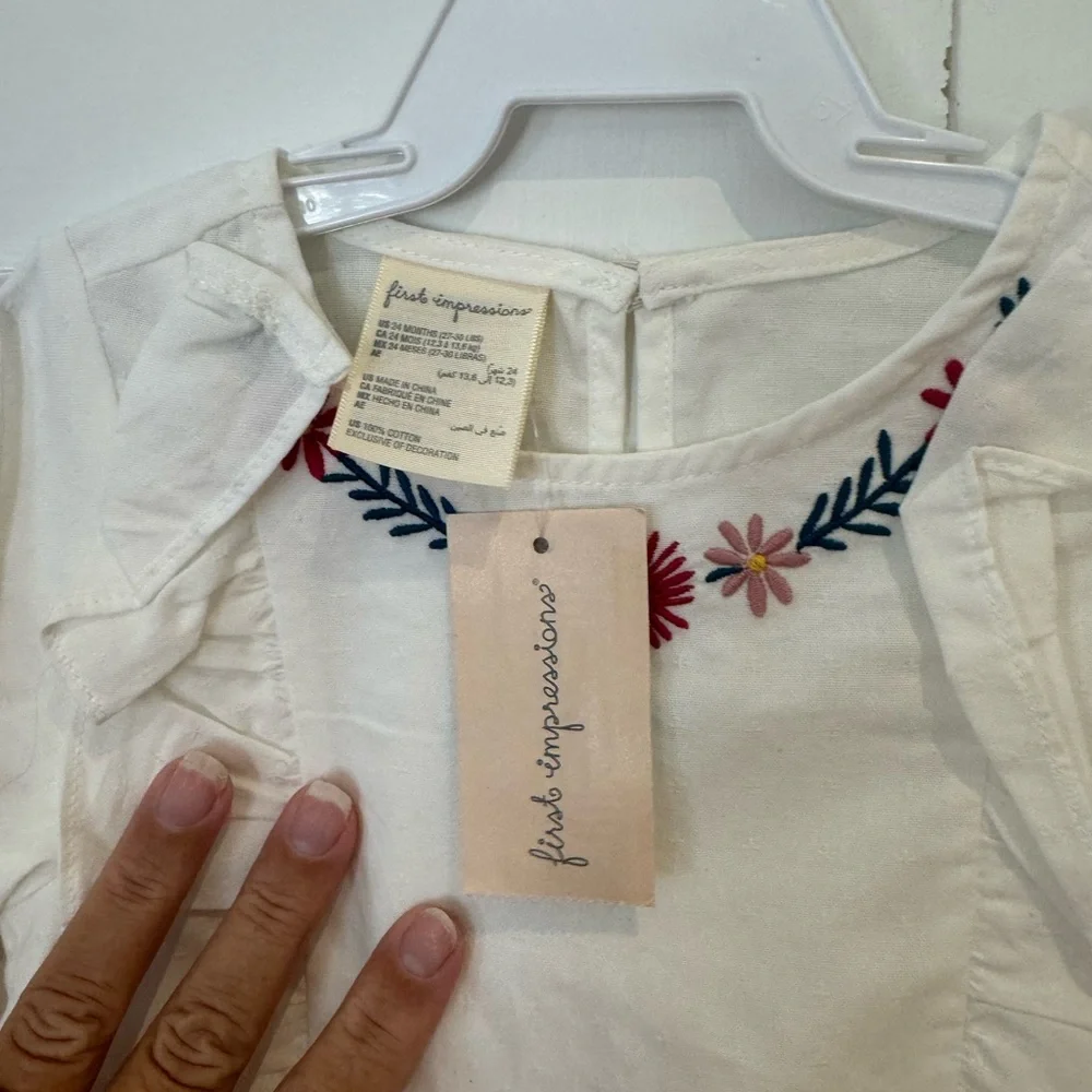 Size 24 months Ruffle Top - Picture 2 of 4